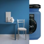 Χρώμα Κιμωλίας για ύφασμα Fleur Mineral Paint 130ml Primary Cyan