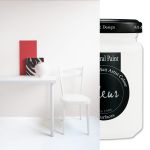 Χρώμα Κιμωλίας για ύφασμα Fleur Mineral Paint 130ml Titanium White