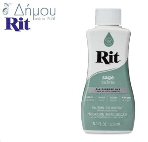 Βαφή ρούχων RIT υγρή για φυσικά ή μικτά υφάσματα μέχρι 35% συνθετικό