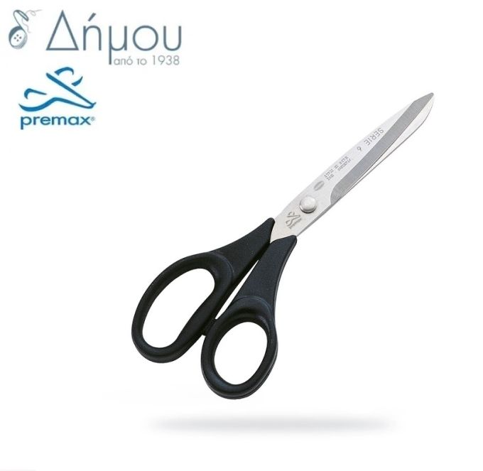 Ψαλίδι Premax με μαύρη λαβή / 21cm για αριστεροχειρα
