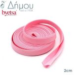 Κορδέλα δίμυτη λινή 22mm / 25mtrs