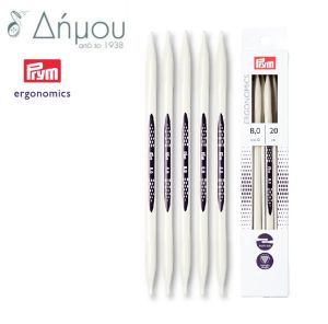 Καλτσοβελόνες Prym Ergonomic από Ν2,5 ως Ν6