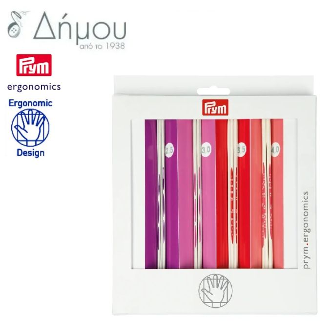 Καλτσοβελόνες Prym Ergonomic set