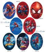 Μοτίφ θερμοκολλητικά SpiderMan σταμπωτά οβάλ