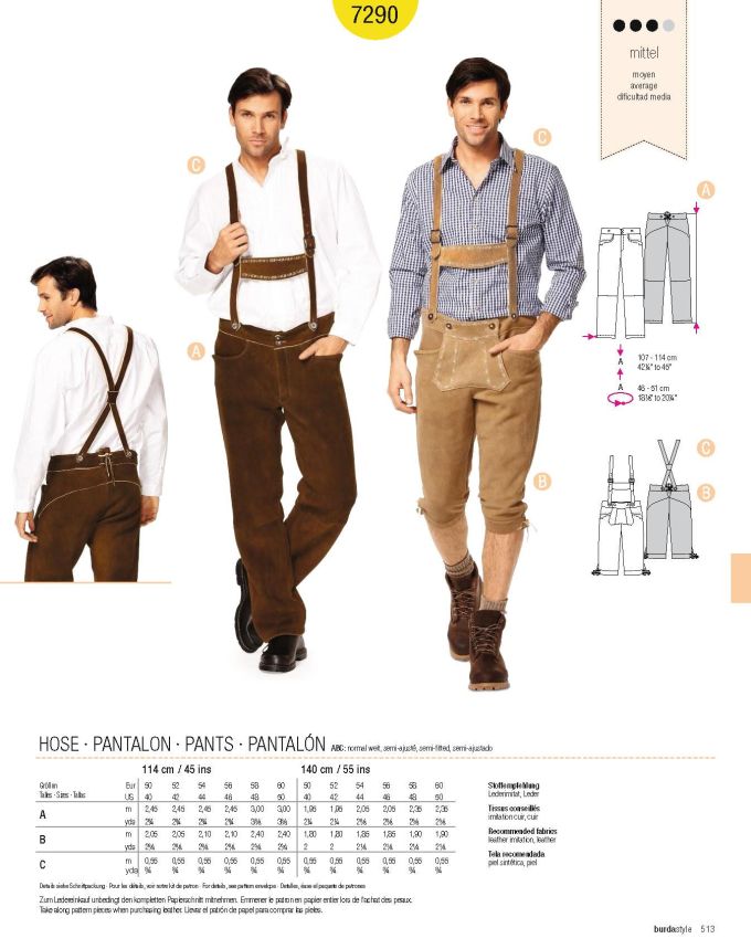 Burda Male / 7290
