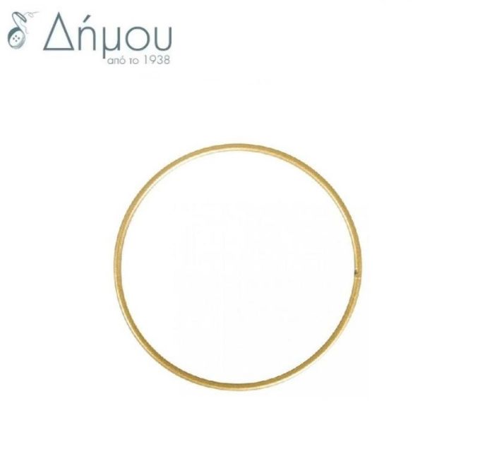 Κρίκος τελάρο μεταλλικό χρυσό Φ15cm (εξαντλήθηκε)