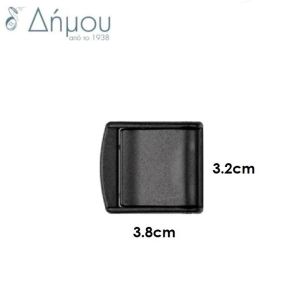 Αγκράφα για κάμερα τετράγωνη 25mm
