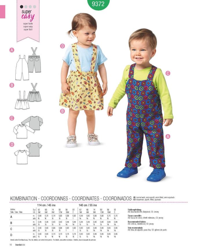Πατρόν Burda Kids / 9372