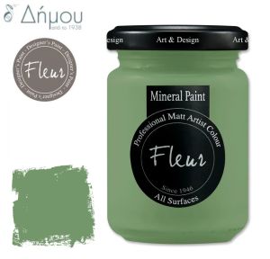 Χρώμα Κιμωλίας για ύφασμα Fleur Mineral Paint 130ml Welcome Green