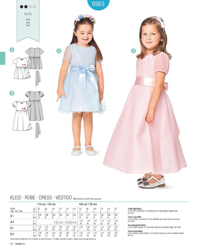 Πατρόν Burda Kids / 9363