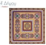 Σταμπωτό Καρέ σε καμβά 100x100cm