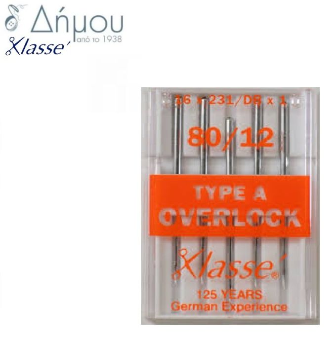 Βελόνες μηχανής Klass Overlock