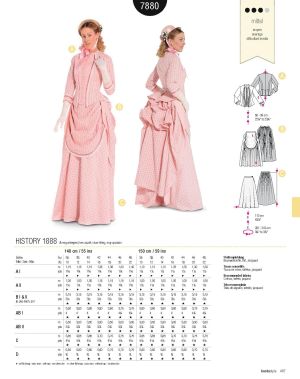 Πατρόν Burda Costumes / 7880
