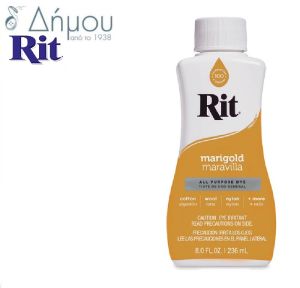 Βαφή ρούχων RIT υγρή για φυσικά ή μικτά υφάσματα μέχρι 35% συνθετικό