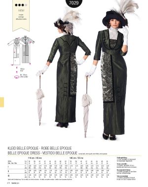 Πατρόν Burda Costumes / 7029