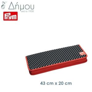 Θήκη για βελόνες πλεξίματος Polka Dots Prym