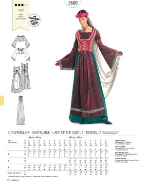Πατρόν Burda Costumes / 2509