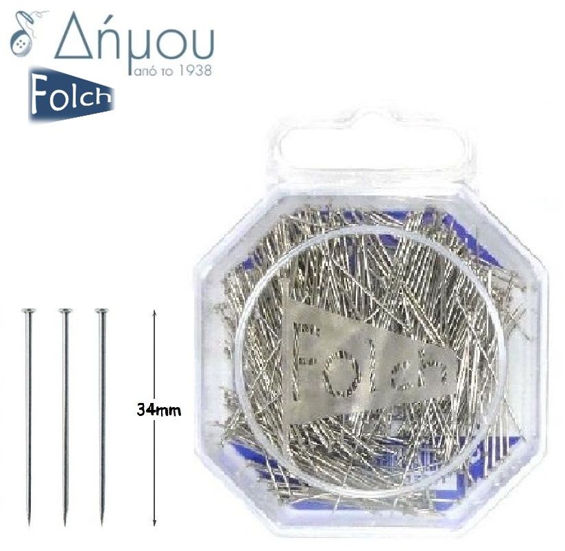 Καρφίτσες ραπτικής Folch / 50grms