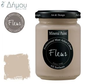 Χρώμα Κιμωλίας για ύφασμα Fleur Mineral Paint 130ml James Taupe