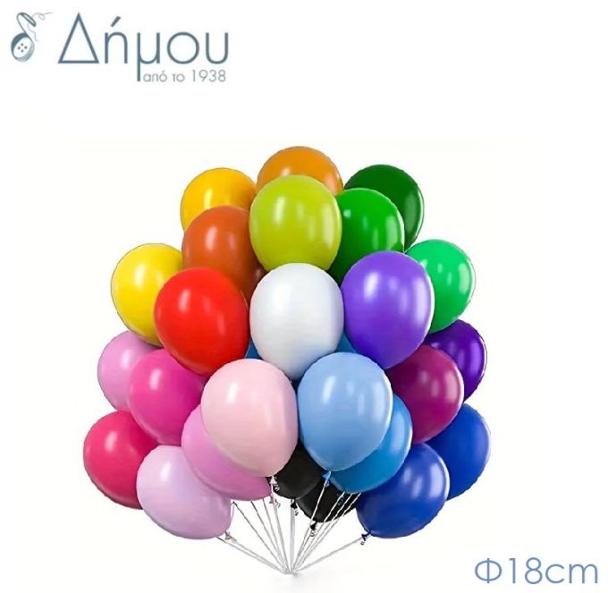Μπαλόνια Λάτεξ Ν7 / Φ18cm (εξαντλήθηκαν)