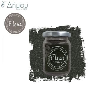 Glitter Fleur σε νιφάδες 90grms Black