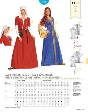 Πατρόν Burda Costumes / 7468