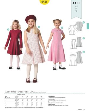 Πατρόν Burda Kids / 9431