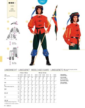 Πατρόν Burda Costumes / 7467