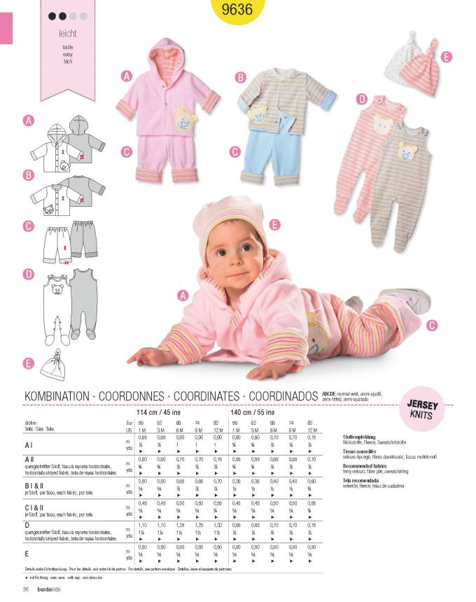 Πατρόν Burda Kids / 9636