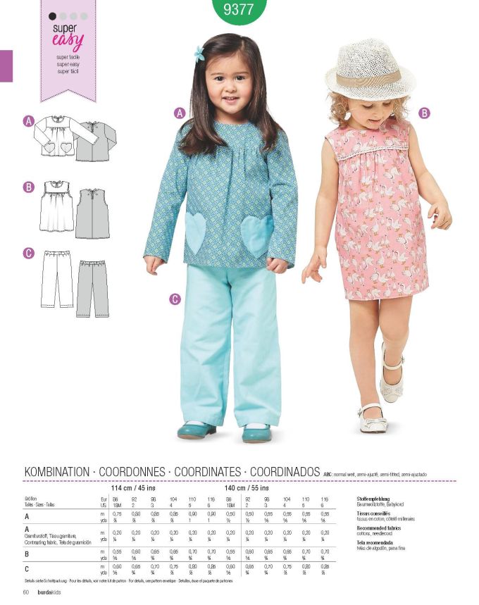Πατρόν Burda Kids / 9377