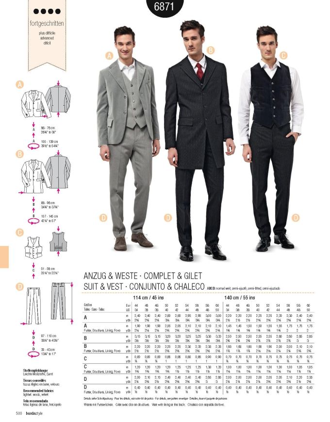 Burda Male / 6871