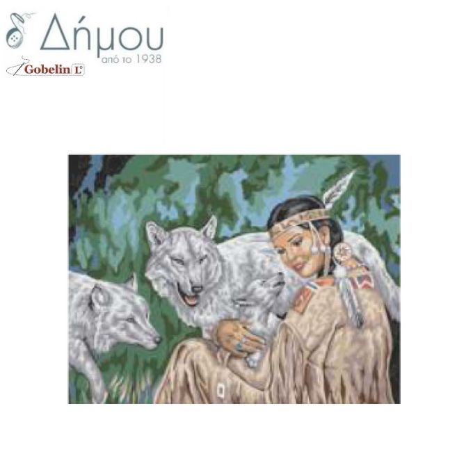 Καμβάς σταμπωτός 60 x 48 cm